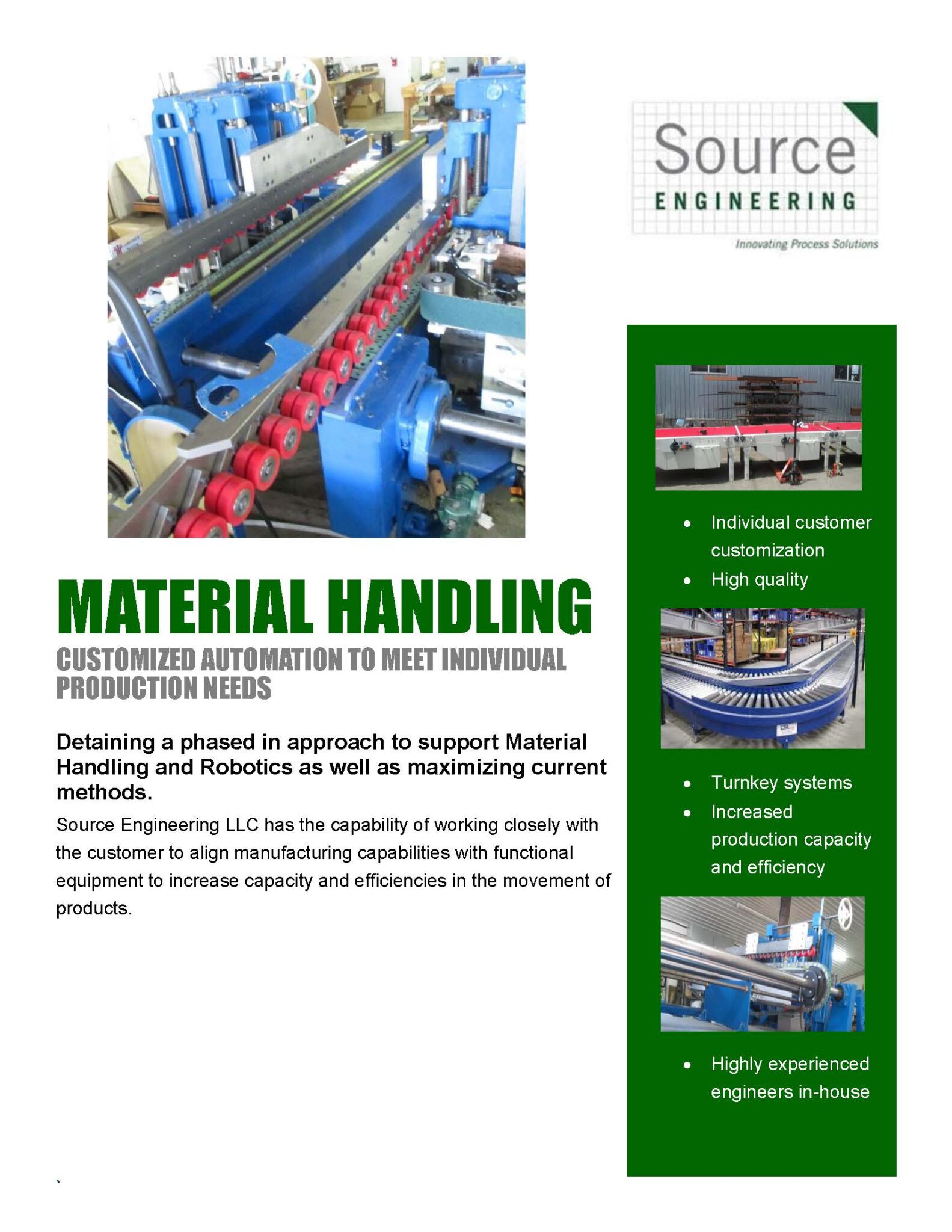 Material Handling – Source Engineering